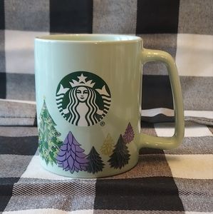 NEW 2020 HTF Starbucks Christmas Tree Holiday Coffee Mug Cup 11oz GREEN …